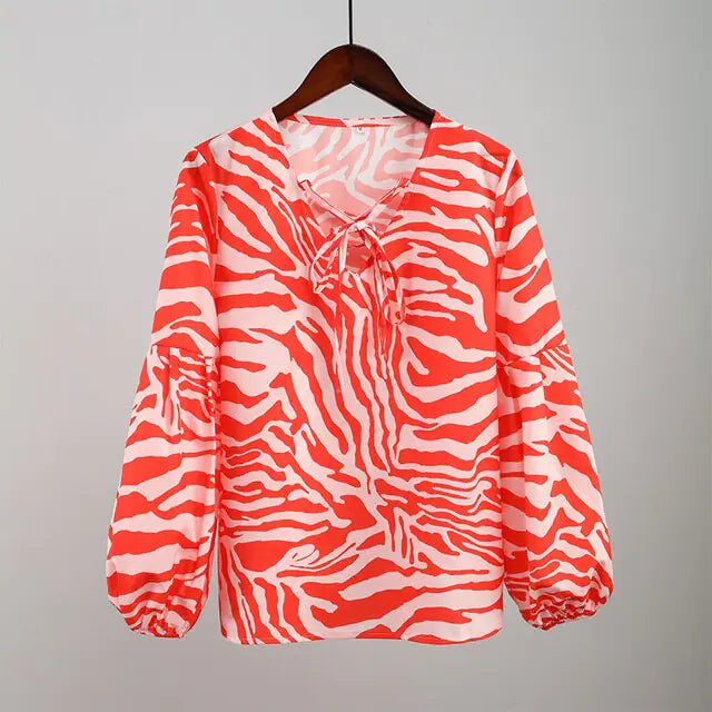 Zebra Blouse