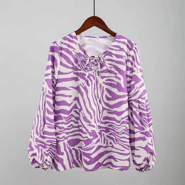 Zebra Blouse