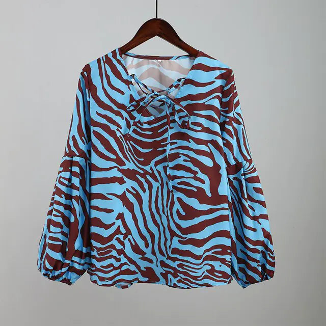 Zebra Blouse