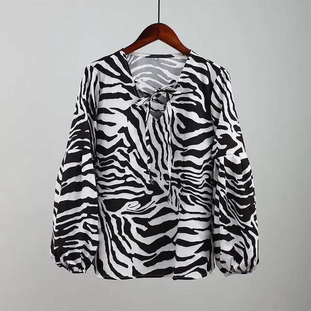 Zebra Blouse