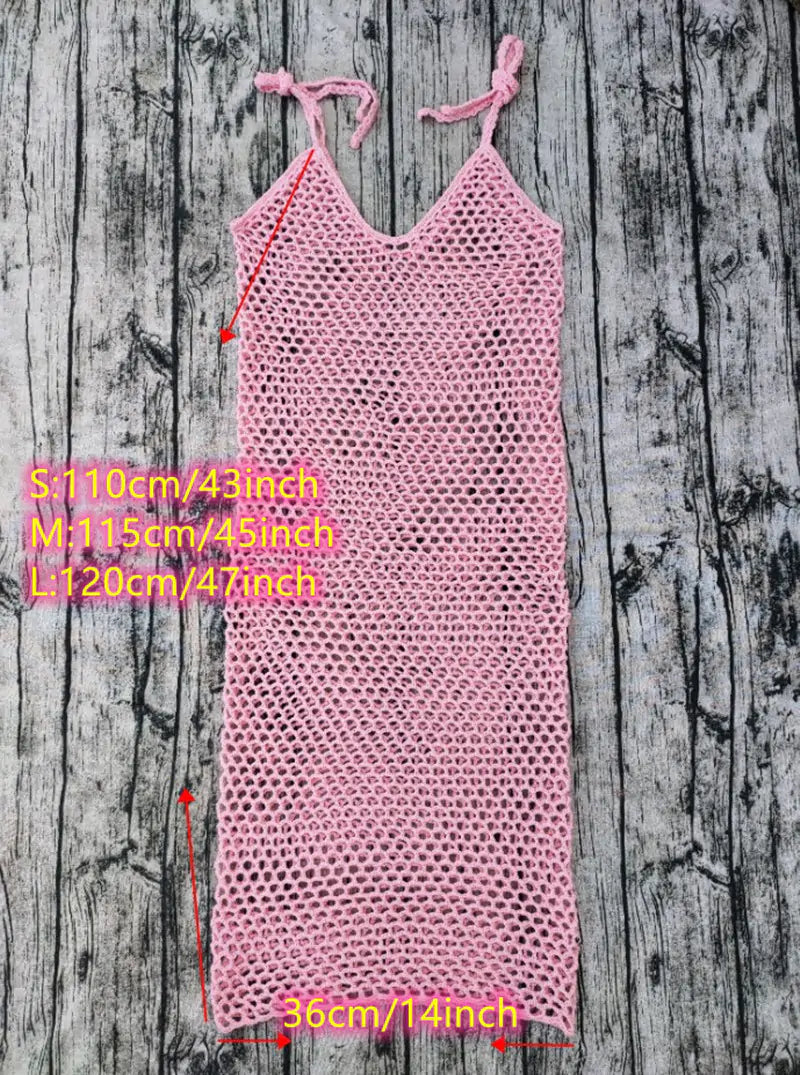 Crochet Beach Cover-up Dress